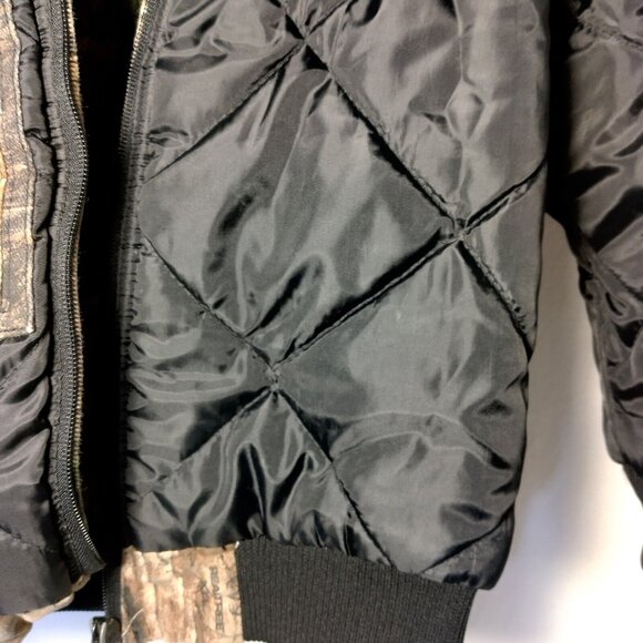 CE Schmidt Workwear Kids Medium RealtTree Camo Jacket Hunting Quilted Hunt - Picture 13 of 13